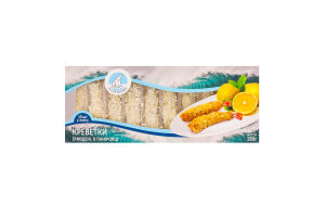 Креветки морожені очищені сирі в паніровці Polar Seafood з/х к/у 180г