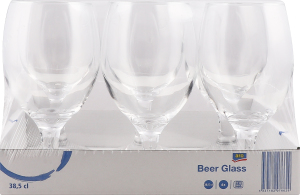 Бокал пивной 385мл Aro 6шт
