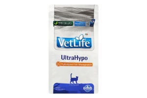 Корм д/котів Vet Life UltraHypo при харчовій алергії сухий 400г Farmina