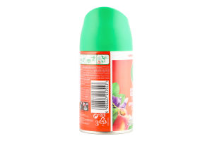 Баллон сменный для автоматического освежителя воздуха аэрозольный Сочный персик и абрикос Freshmatic Air Wick 250мл