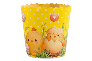 Форма для выпекания для изделий из теста бумажная 70х85мм Детские №2 ТОВ РКСП 1шт