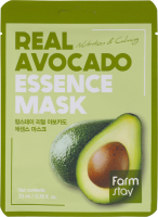 Маска д/обличчя Real Avocado живильна тканинна 23мл Farm stay