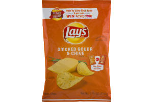 Lay's Potato Chips Smoked Gouda & Chive