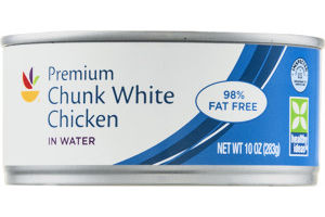 Ahold Chicken Premium Chunk White in Water