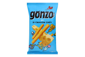 Соломка фрі зі смаком сиру Gonzo м/у 40г