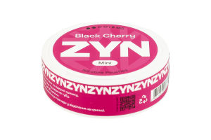 Подушечки никотиносодержащие 6мг ZYN Mini Black cherry 15х0.4г