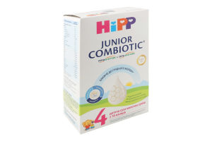 Смесь молочная сухая для детей от 18мес 4 Organic combiotic Hipp к/у 500г