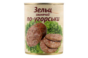Зельц свиной по-венгерски L'appetit ж/б 340г