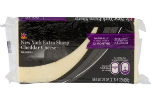 Ahold Natural Cheese New York Extra Sharp