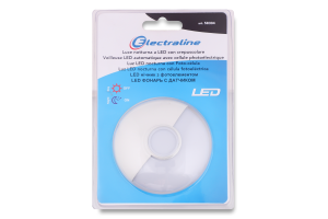 Ночник Electraline LED датч/крыш изм напр свет бел