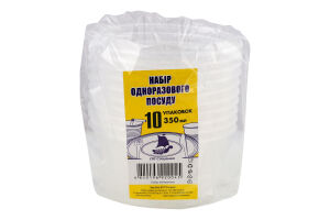 Упаковка 350мл 100*65мм 10шт Добробут