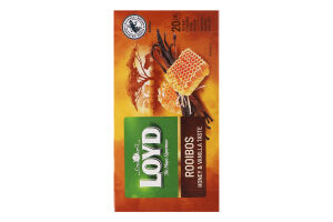 Смесь травяная со вкусом меда и ванили Rooibos Loyd к/у 20х2г