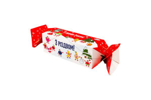 Цукерки Новорічний набір з наліпками натуральні 150г Фрутім