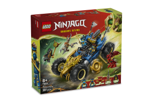 Конструктор для детей от 8лет №71856 Jay's Transforming car Dragons rising Ninjago Lego 387эл