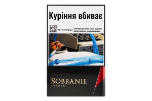 Сигареты с фильтром Sobranie Blacks 20шт