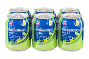 Ahold Lemon-Lime Soda - 6 CT