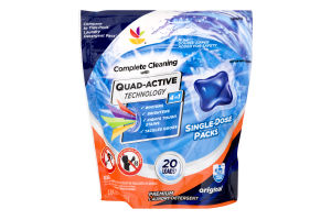 Ahold Quad-Active Technology 4 In 1 Laundry Detergent Original