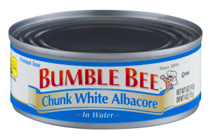 Bumble Bee Chunk White Albacore In Water