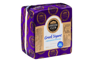 Сир 50% твердий з біфідобактеріями Greek Yogurt Cheese Club кг