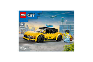 Конструктор для дітей від 5років №60487 Yellow taxi City Lego 122ел
