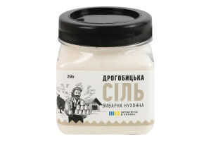 Соль поваренная выварочная Дрогобычская Дрогобицька Солеварня п/б 250г