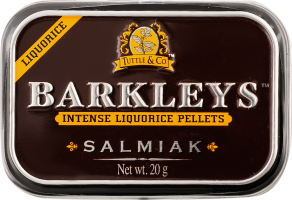 Льодяники Salmiak mini 20г ж/б Barkleys