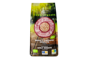 Крупа из пшеницы резаная органическая Спельта Galeks Agro м/у 400г