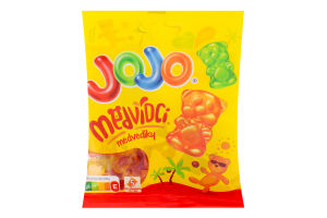 Цукерки желейні з фруктовими смаками Ведмедики JOJO м/у 80г