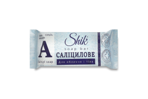 Мыло туалетное для лица и тела Салициловое Shik 140г