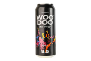 Напій слабоалкогольний енергетичний 500мл 8.5% сильногазований Original Woo Doo з/б