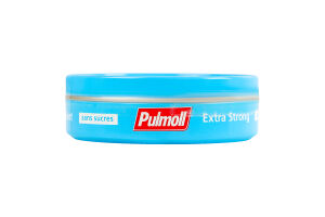 Льодяники без цукру з освіжаючим смаком з підсолоджувачами Extra Strong Pulmoll з/б 45г