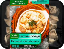 Пельмені Українські Гама Fresh Sandwiches лоток 350г