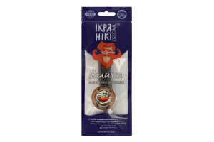 Палички з м'яса лосося в'ялені Копчений лосось Original Ікрянікі в/у 35г