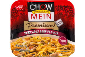 Nissin Chow Mein Premium Teriyaki Beef Chow Mein Noodles