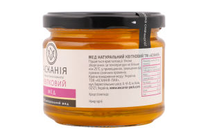 Мед натуральный цветочный Асканія с/б 400г