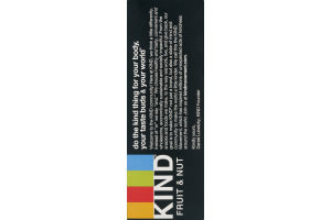 KIND Fruit & Nut Bar Blueberry Vanilla & Cashew - 12 CT