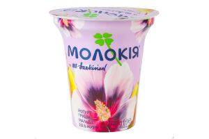 Йогурт 2% с наполнителем фруктовым пастеризованным Груша-мальва Молокія ст 240г