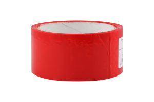 Стрічка самоклеюча червона 45мм*45м Терра-пак