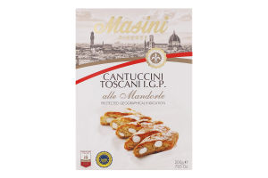 Печиво cant.Tosc.IGP мигд.Masini 200г