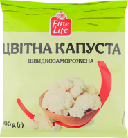 Капуста цвітна швидкозаморожена Fine Life м/у 400г