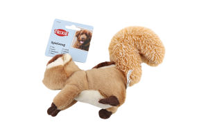 Іграшка д/собак Бурундук плюш з звуком 24см Тріксі
