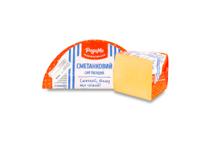 Сыр 50% твердый Сметанковый РадиМо кг