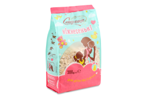 Пластівці вівсяні Ніжнесенькі 300г Сквирянка