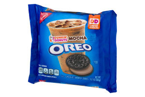 Oreo Cookies Dunkin' Donuts Mocha