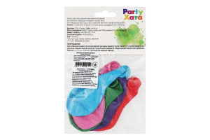 Кулька латексна пастель 25см 5шт 1111-5651 Паті Хата