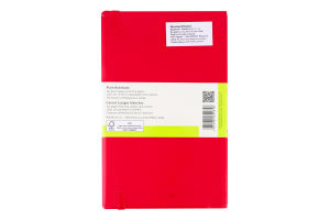 Записник Moleskine Classic м'який середній червон