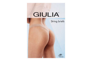 Труси жіночі Giulia String black S/M