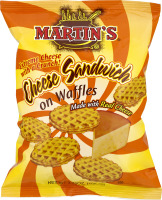 Martin's Cheese Sandwich On Waffles