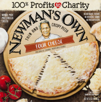 Newman's Own Thin and Crispy Pizza Four Cheese