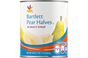 Ahold Bartlett Pear Halves in Heavy Syrup